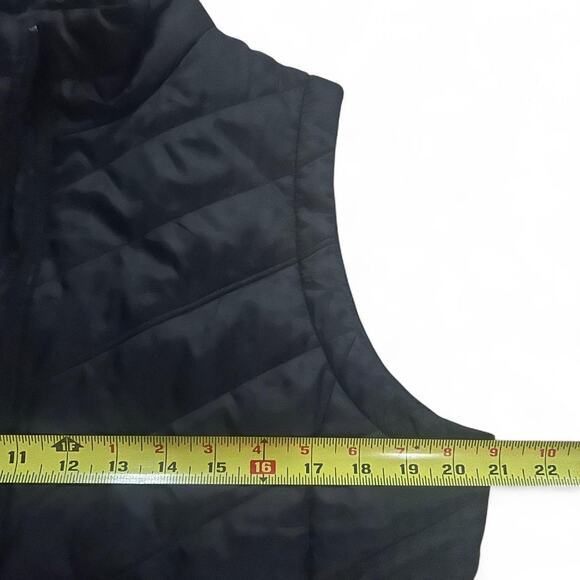 Womens large columbia Omnitech black Vest Warm Heat winter - Picture 7 of 8